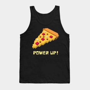 Power Up! - 8 Bit Pizza Tank Top